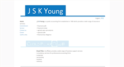 Desktop Screenshot of jskyoung-cpa.com